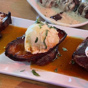 Werewolf - Pork belly eggs Benedict - Breakfast & Brunch Near Me - San Diego, California Werewolf - Pork belly eggs Benedict - Breakfast & Brunch Near Me - San Diego, California