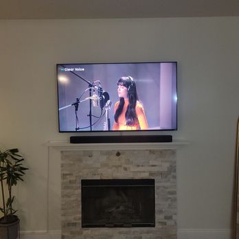ozzy's tv tech mounting services - 65" vizo and soundbar - TV Mounting Near Me