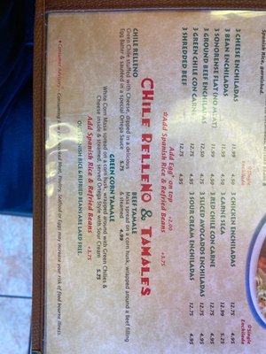 Menu photo 8 Rosa's Mexican Food Restaurant Tucson, AZ Menu photo 8 Rosa's Mexican Food Restaurant Tucson, AZ
