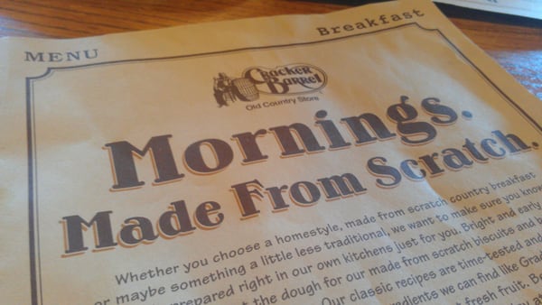 Menu photo 4 Cracker Barrel Old Country Store Cincinnati, OH Menu photo 4 Cracker Barrel Old Country Store Cincinnati, OH