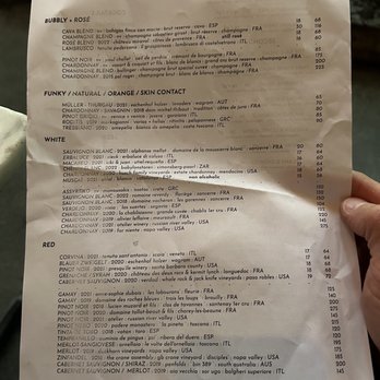 The Covington - Wine list - New American Near Me - Edgartown, Massachusetts