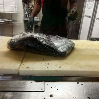 Big Ray's BBQ - New Beef Brisket pulled out - Barbeque Near Me - Allen, Texas