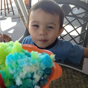 Cow-A-Bunga - Snowcone with a scoop of ice cream on the bottom - Ice Cream & Frozen Yogurt Near Me - Imperial Beach, California