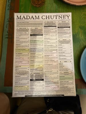Madam Chutney by null