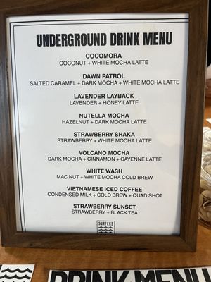 Menu photo 2 Surfers Coffee Kaka'ako Honolulu, HI