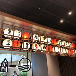 一風堂 - View of the inside ceiling