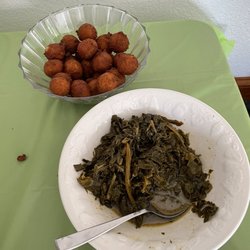 42 Fry - Collards and Hushpuppies