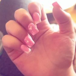 Clover Nails - My gorgeous nails! Love love LOVE the French tip job!