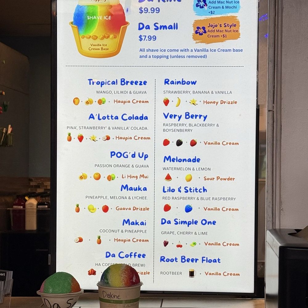 Menu Menu