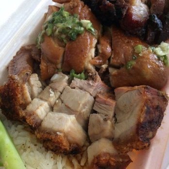 HK B.B.Q. Master - 3 meat on rice - roast pork, soya chicken and char Siew - Barbeque Near Me - Richmond, British Columbia HK B.B.Q. Master - 3 meat on rice - roast pork, soya chicken and char Siew - Barbeque Near Me - Richmond, British Columbia