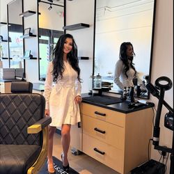 Our barber Ms. Candice