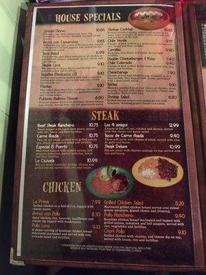 Menu photo 3 El Agave Minden, NE