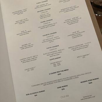 Oiji Mi - Menu - Korean Near Me - New York, New York Oiji Mi - Menu - Korean Near Me - New York, New York