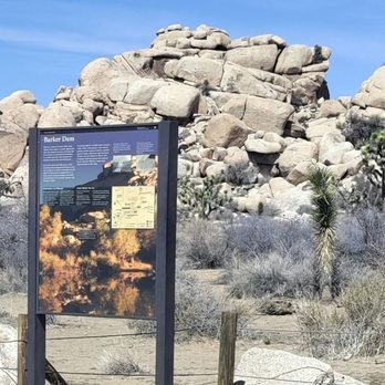 Barker Dam Trail - Barker Dam trail Bulletin Board Parking - Auto, Bus/RV Restroom - Accessible Toilet - Vault/Composting - Hiking Near Me - Joshua Tree, California