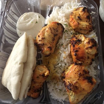 Crimson - Chicken kabob (White meat) - Mediterranean Near Me - Santa Monica, California Crimson - Chicken kabob (White meat) - Mediterranean Near Me - Santa Monica, California
