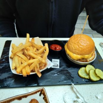 Stone Arch - Stone Arch burger (it was good!) - American Near Me - St Paul, Minnesota