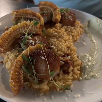 The Patio on Broadway - Providence - Scallops with grilled corn - Italian Near Me - Providence, Rhode Island The Patio on Broadway - Providence - Scallops with grilled corn - Italian Near Me - Providence, Rhode Island