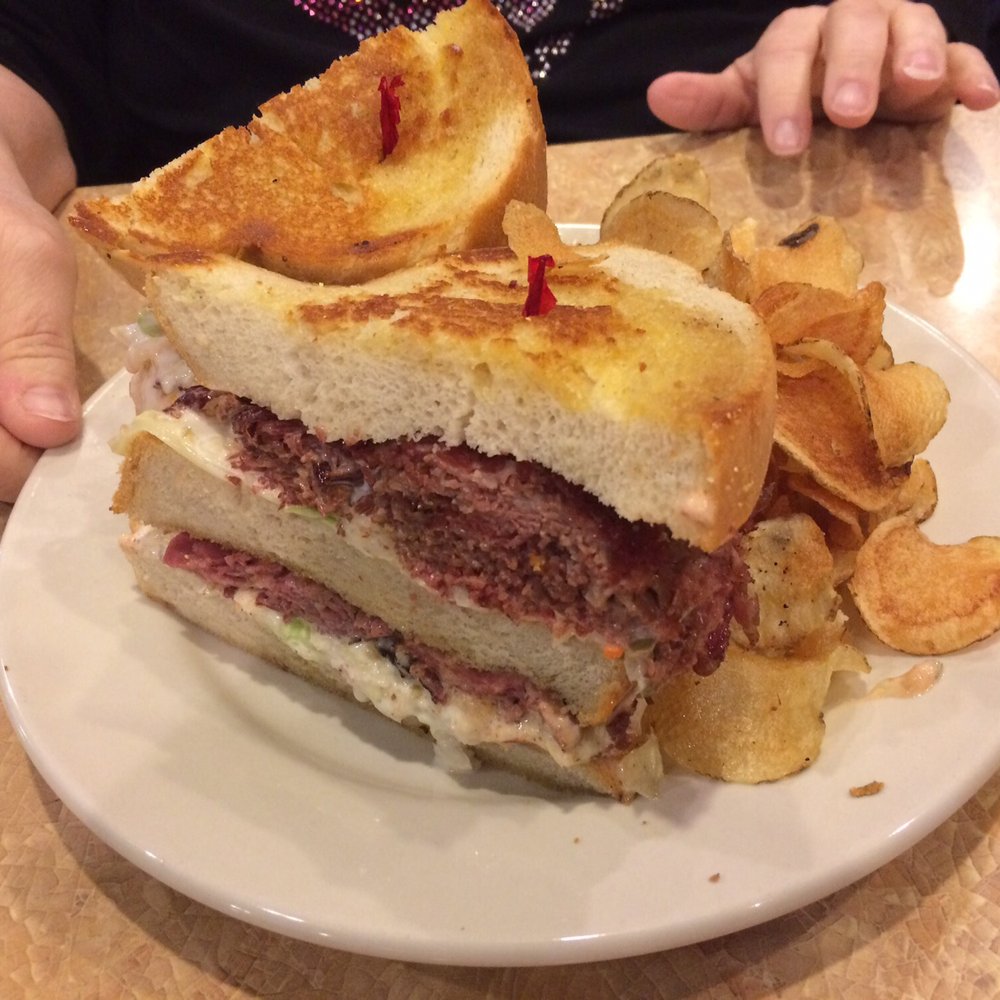 Pudge's Place - A different version of the number seven sandwich corn beef and pastrami with coleslaw - Sandwiches Near Me - Troy, Michigan Pudge's Place - A different version of the number seven sandwich corn beef and pastrami with coleslaw - Sandwiches Near Me - Troy, Michigan