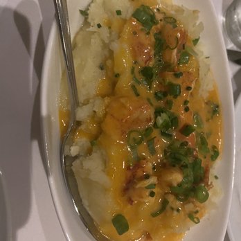 Eddie V's Prime Seafood - Lobster Butter Poached Lobster and Aged White Cheddar Mashed Potatoes - Seafood Near Me - Cherry Hill, New Jersey Eddie V's Prime Seafood - Lobster Butter Poached Lobster and Aged White Cheddar Mashed Potatoes - Seafood Near Me - Cherry Hill, New Jersey