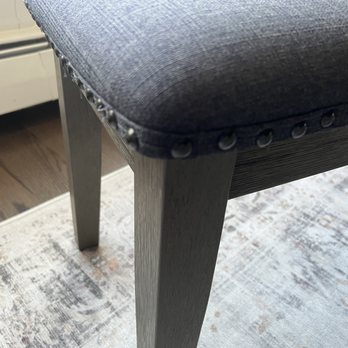 Ashley Outlet - What the bench should look like if there are no missing furniture nails. - Furniture Stores Near Me - Farmingdale, New York