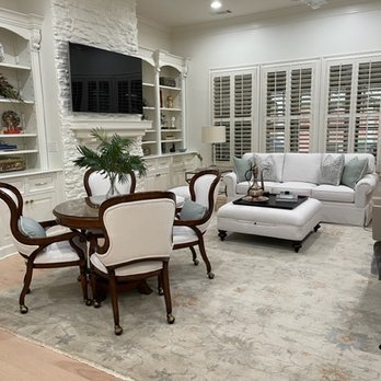 Atlanta Craftsman Interiors - Reupholstered Coffee Table Ottoman - Interior Design Near Me - Atlanta, Georgia Atlanta Craftsman Interiors - Reupholstered Coffee Table Ottoman - Interior Design Near Me - Atlanta, Georgia