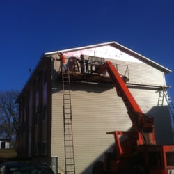 Wallis Guttering Company - Commercial siding.
