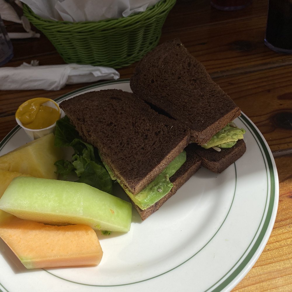 Rutabegorz - Avocado sandwich. Ask for no cheese to make vegan! Extra fruit instead of potato salad :) - Bars Near Me - Fullerton, California Rutabegorz - Avocado sandwich. Ask for no cheese to make vegan! Extra fruit instead of potato salad :) - Bars Near Me - Fullerton, California