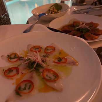Cara Restaurant - Hamachi crudo - New American Near Me - Los Angeles, California