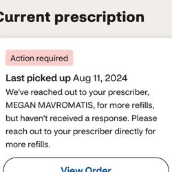 My Dr Now - Pharmacy has never been able to get ahold of anyone to confirm a simple prescription that had a refill attached.