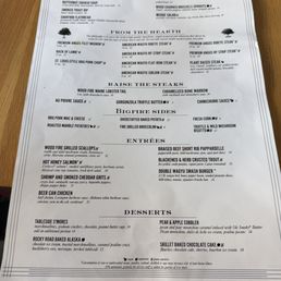 The wonderful menu! The wonderful menu!