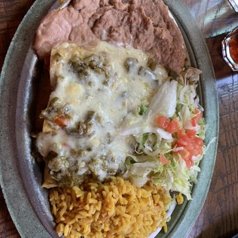 Gazpacho Restaurant - Enchilada trio (chicken, beef and pork) - New Mexican Cuisine Near Me - Durango, Colorado