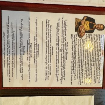 Don Antonio - Menu - Pizza Near Me - New York, New York