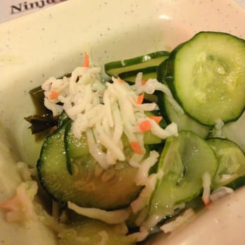 Ninja Sushi - Complementary appetizer - Sushi Bars Near Me - Walnut, California Ninja Sushi - Complementary appetizer - Sushi Bars Near Me - Walnut, California