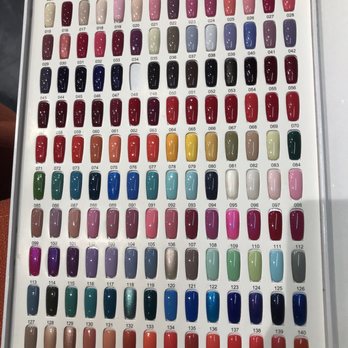 Brush Box - Shellac colors - Nail Salons Near Me - Houston, Texas