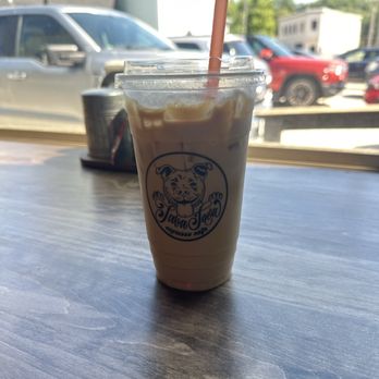 Java Java Cafe - White rabbit latte - Cafes Near Me - Davenport, Iowa