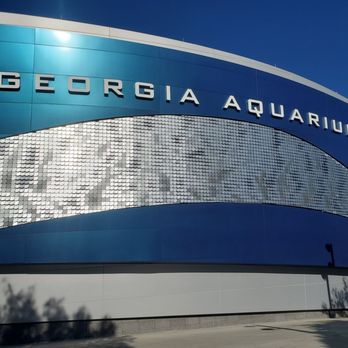 Georgia Aquarium - Entrance - Aquariums Near Me - Atlanta, Georgia