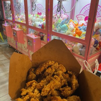 Tea Moment - popcorn chicken $1 coin claw machine - Bubble Tea Near Me - Fremont, California Tea Moment - popcorn chicken $1 coin claw machine - Bubble Tea Near Me - Fremont, California