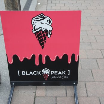Black Peak Homemade Gelato - Sign - Ice Cream & Frozen Yogurt Near Me - Wanaka, OTA Black Peak Homemade Gelato - Sign - Ice Cream & Frozen Yogurt Near Me - Wanaka, OTA