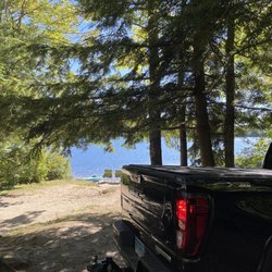 Pillsbury State Park - View from our quiet camp site