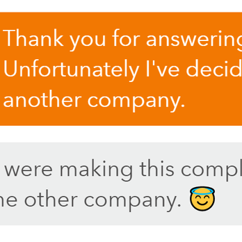 Great Service Moving & Delivery - Very rude response I received... - Movers Near Me Great Service Moving & Delivery - Very rude response I received... - Movers Near Me