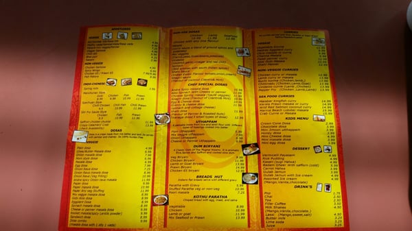 Menu photo 8 Kalai's Dosa Hut Vancouver, BC