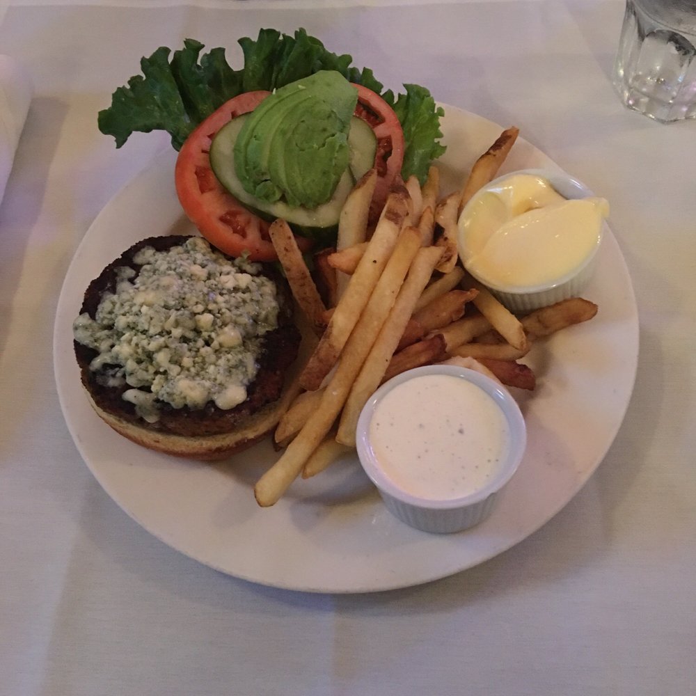 Holy Mackerel! - Turkey burger with gordonzola - Seafood Near Me - Lombard, Illinois Holy Mackerel! - Turkey burger with gordonzola - Seafood Near Me - Lombard, Illinois
