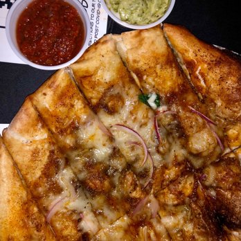 Ozone's Brewhouse - Vegan flatbread pizza - Breweries Near Me - Lansing, Michigan