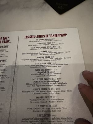 Menu photo 4 Vanderpump A Paris Las Vegas, NV Menu photo 4 Vanderpump A Paris Las Vegas, NV