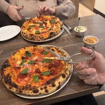 Pizzeria Sophia - They give you scissors to cut your pizza. - Pizza Near Me - Banff, Alberta Pizzeria Sophia - They give you scissors to cut your pizza. - Pizza Near Me - Banff, Alberta