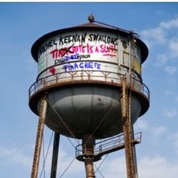 Wauwatosa Water Tower - I'm angrily shaking my fist at this water tower!