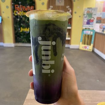 Junbi Matcha & Tea - Irvine - BT21 Galaxy Matcha Latte - Bubble Tea Near Me - Irvine, California Junbi Matcha & Tea - Irvine - BT21 Galaxy Matcha Latte - Bubble Tea Near Me - Irvine, California