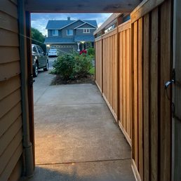 View through the main gate into our neighborhood. View through the main gate into our neighborhood.
