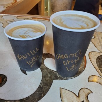 Limoncello Belltown - Caramel Orange Latte - Italian Near Me - Seattle, Washington