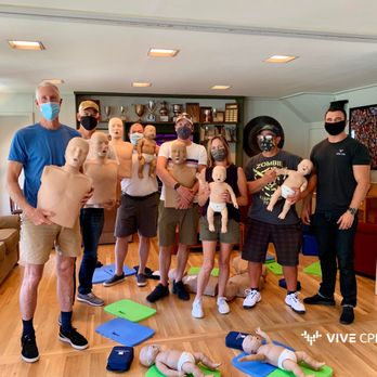 Vive CPR - Group CPR First Aid training.  Our classes are fun and engaging, with lots of hands-on practice.  Contact us for a quote! - CPR Classes Near Me - Rohnert Park, California